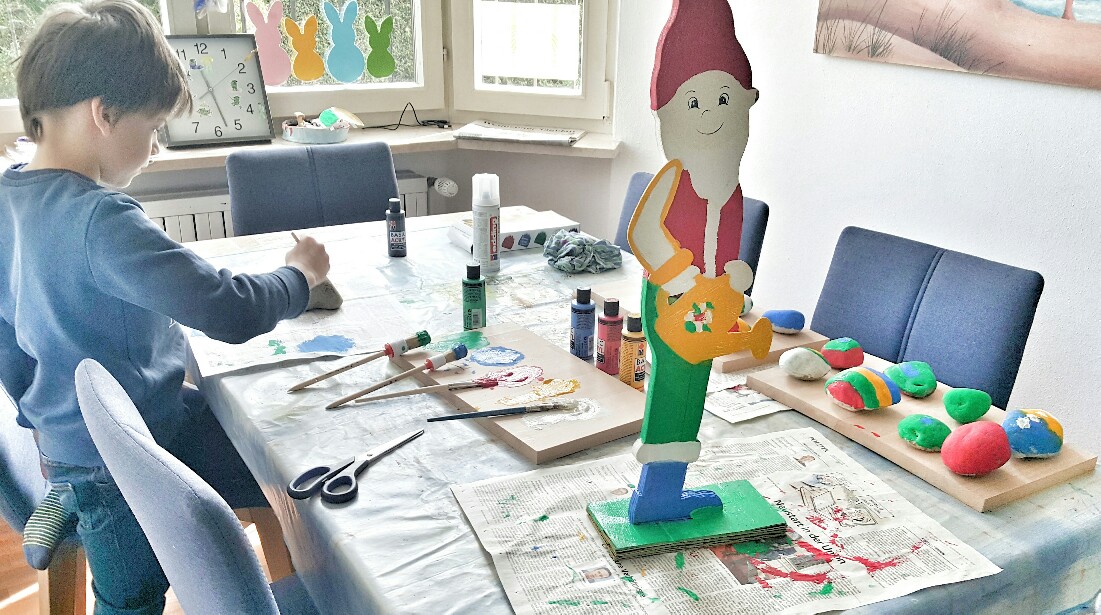 kinder zuhause beschäftigen im Homeoffice